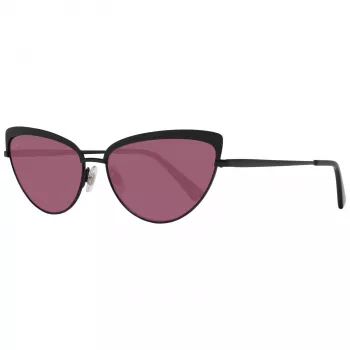 Occhiali da sole donna WEB EYEWEAR quadrati in acetato WE0272-5901Z - montatura nera lenti grigie 59mm