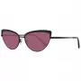 Occhiali da sole donna WEB EYEWEAR quadrati in acetato WE0272-5901Z - montatura nera lenti grigie 59mm
