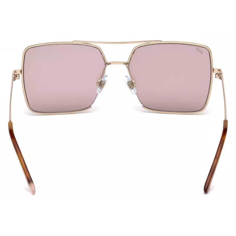 WEB EYEWEAR Occhiali da sole donna WE0210-28Y Havana marrone acetato montatura squadrata UV400