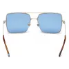 WEB EYEWEAR Occhiali da sole donna WE0210-32V Havana/marrone quadrati acetato 57mm
