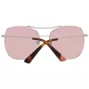 WEB EYEWEAR Occhiali da sole donna WE0245-5828G Havana marrone sfumato quadrati acetato UV400