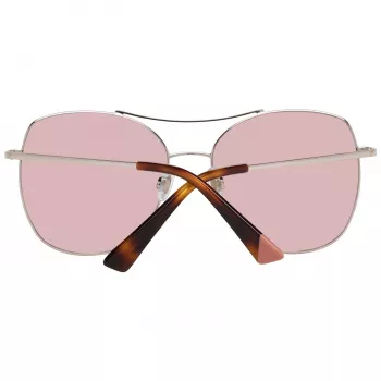 WEB EYEWEAR Occhiali da sole donna WE0245-5828G Havana marrone sfumato quadrati acetato UV400