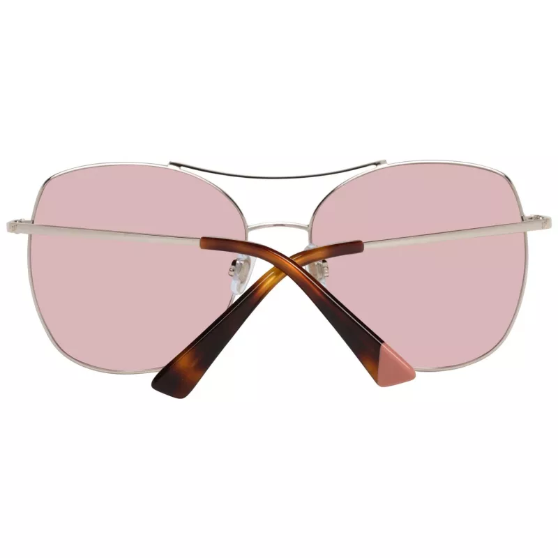 WEB EYEWEAR Occhiali da sole donna WE0245-5828G Havana marrone sfumato quadrati acetato UV400