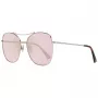 WEB EYEWEAR Occhiali da sole donna WE0245-5828G Havana marrone sfumato quadrati acetato UV400