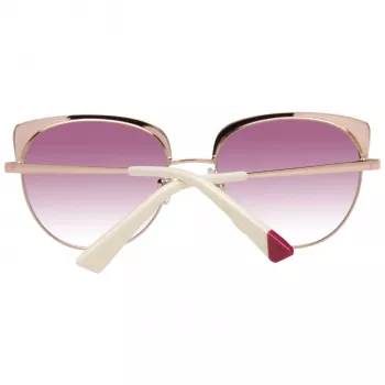 WEB EYEWEAR Occhiali da sole da donna WE0271-5533Z Havana marrone quadrati acetato lente sfumata 55mm