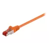 Wentronic cavo patch Cat6 STP RJ-45 su RJ-45 1,5 m, arancione (95582)