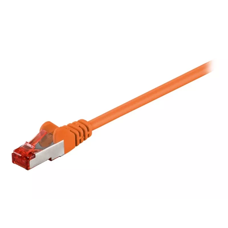 Wentronic cavo patch Cat6 STP RJ-45 su RJ-45 1,5 m, arancione (95582)