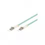 Wentronic cavo patch in fibra ottica multimodale duplex LC-LC OM3 10 m, blu 95755