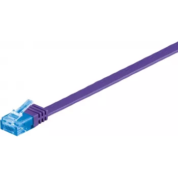 Wentronic 96324 cavo patch di rete Cat6a U/UTP, 2 m, blu