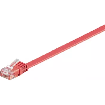 Wentronic 96418 cavo patch Cat6 U/UTP RJ45, 3 m, rosso, 1 Gbps, 250 MHz, rame, guaina in PVC