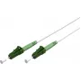 WENTRONIC Goobay 59586 Cavo patch in fibra ottica OS2 Single-Mode LC/APC a LC/APC, 3 m, bianco, LSZH