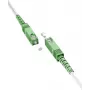 Wentronic Goobay 59597 Cavo patch in fibra ottica SC/APC su SC/APC Single-Mode OS2, 5 m, LSZH, bianco