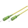 Wentronic Goobay 59641 cavo patch in fibra ottica OS2 single-mode, SC/APC a SC/APC, 5 m, giallo, LSZH