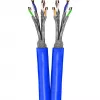 Wentronic Goobay cavo di rete CAT 7A duplex S/FTP PiMF blu - conduttore in rame CU AWG 22/1 (75716)