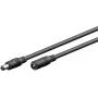 Wentronic Goobay Cavo prolunga alimentazione DC 2,5 mm, 10 m – per alimentatore (71402)