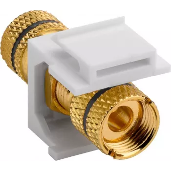 WENTRONIC Goobay Modulo altoparlante Keystone, nero - connettori banana su morsetti a vite (79476)
