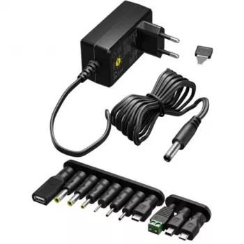 Wentronic Goobay Caricabatterie Micro-USB 1 A, nero, cavo 1,5 m – alimentatore compatto per smartphone e piccoli dispositivi (49529)