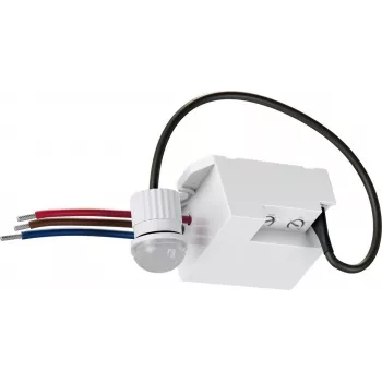 WENTRONIC Goobay Mini rilevatore di movimento PIR a montaggio a soffitto 360° 6m bianco 79604