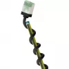 Wentronic Goobay Cavo patch CAT 8.1 Slim S/FTP ultra flessibile, nero, 0,25 m, 40 Gbps, RJ45 snagless extra corto 74355