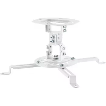 Wentronic Goobay supporto universale da soffitto per proiettori, 10 kg, argento 80362