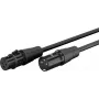 WENTRONIC Goobay Cavo microfono XLR, 1 m, nero, maschio a femmina 80028