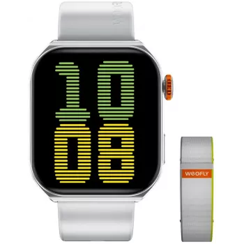 Weofly Edge 2 smartwatch argento