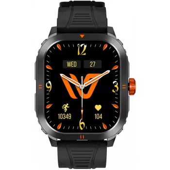 WEOFLY Pioneer Smartwatch, 1,95 pollici AMOLED, Nero