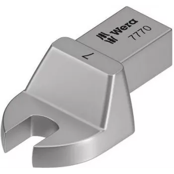 Wera 7700 chiave a forchetta a inserto 17 mm, attacco 9x12 mm, cromata 05078610001