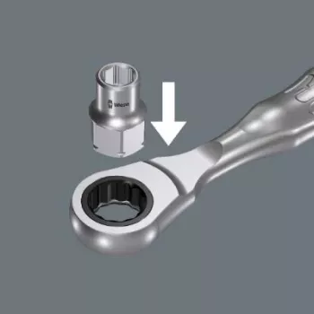 Wera 950 SPKL Chiave a L Hex-Plus con testa sferica, 6 mm, acciaio cromo-vanadio, finitura BlackLaser 05003669001