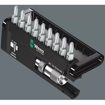 Wera Bit-Check 10 Drywall 1 Set di inserti, 10 pezzi