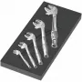 Wera Joker 05150122001 Set Chiavi a Forcella Auto-Serranti 5 pezzi 7-24 mm