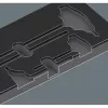 Wera Kraftform Plus Set di 6 cacciaviti con profili a taglio, Phillips e Pozidriv, Lasertip e supporto da parete