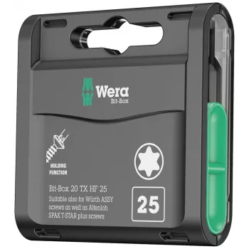 WERA set Bit-Box 20 TX HF, TX 20mm, 20 pezzi Würth