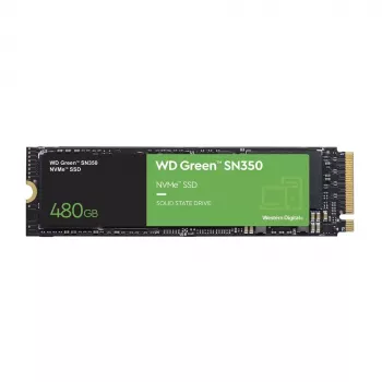 Western Digital WD Green SN350 480GB M.2 2280 PCIe NVMe SSD - lettura 2400 MB/s, scrittura 1650 MB/s