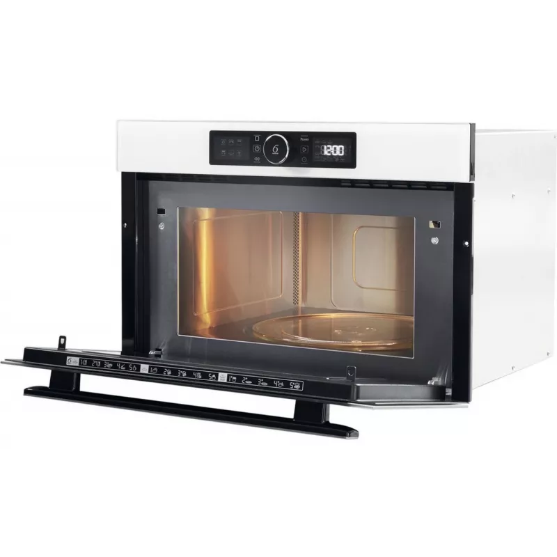 Whirlpool AMW 730 WH microonde da incasso con grill, 31 L, 1000 W, bianco