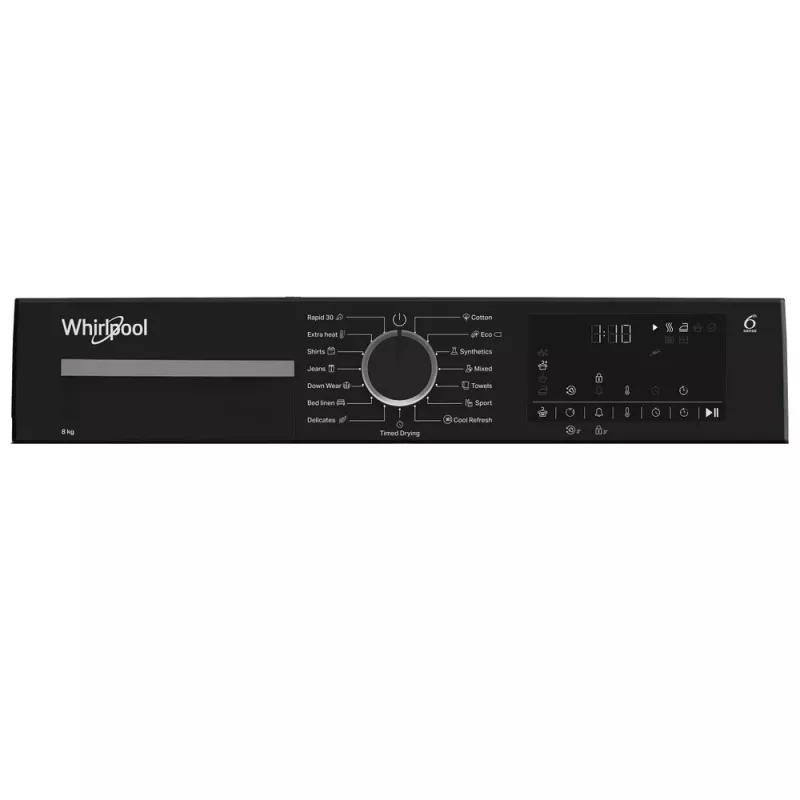 Whirlpool WPS D8 WBS EE Asciugatrice a pompa di calore 8 kg a carica frontale bianca