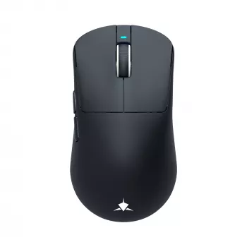 White Shark BORS-B WGM-5021 Mouse da gaming wireless, 12000 DPI, 2.4GHz, RGB, nero