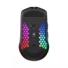 White Shark CADOR-B WGM-5020 mouse da gaming RGB con filo, nero