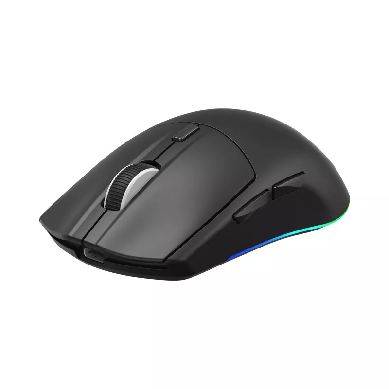 White Shark CADOR-B WGM-5020 mouse da gaming RGB con filo, nero