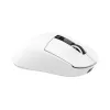 White Shark GAWAIN-W mouse gaming wireless – 12000 DPI, batteria 500 mAh, 56 g, bianco