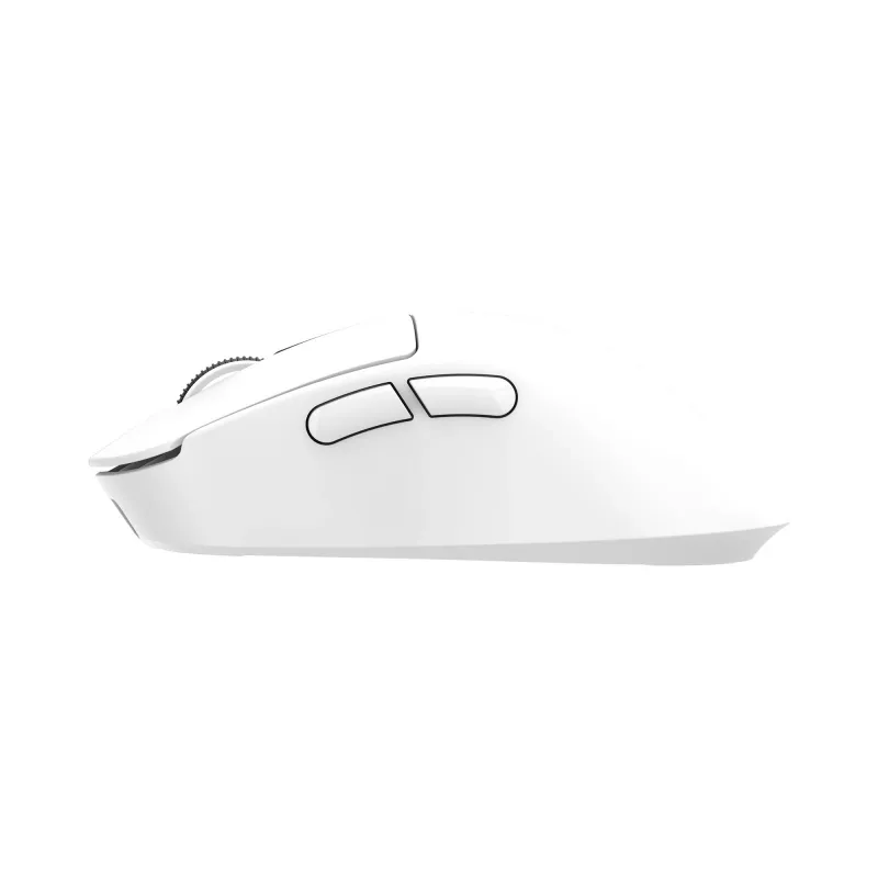 White Shark GAWAIN-W mouse gaming wireless – 12000 DPI, batteria 500 mAh, 56 g, bianco