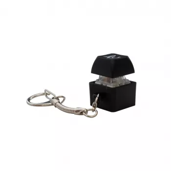 Portachiavi promozionale White Shark KEYCHAIN Black con switch meccanici