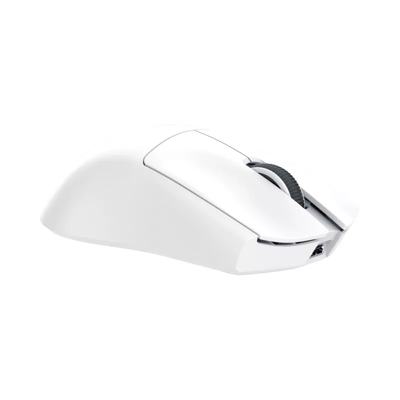 White Shark LUCAN-W WGM-5022 12000 DPI Mouse da gaming wireless, bianco