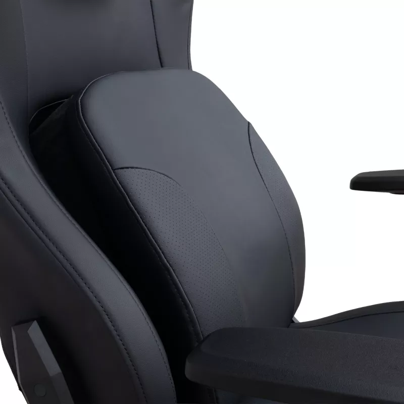 White Shark SPEEDWAY Sedia da gaming, pelle PU nera, braccioli 2D, inclinazione 180°