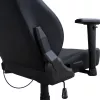 White Shark SPEEDWAY Sedia da gaming, pelle PU nera, braccioli 2D, inclinazione 180°