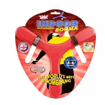 Wicked Vision Indoor Booma boomerang in schiuma morbida - True Return, colori assortiti