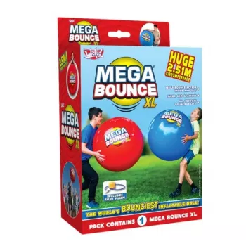 Wicked Vision Mega Bounce XL palla gonfiabile da gioco - 80 cm arcobaleno