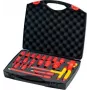 Wiha 43024 set chiavi a cricchetto reversibile e a bussola isolato, attacco 1/2