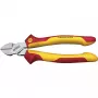Wiha 43458 Professional electric Tronchese diagonale 160 mm, DynamicJoint, rosso/giallo