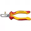 Wiha Professional Spelafili elettrico, fino a 10 mm², 160 mm, rosso/giallo (Z55016006SB)